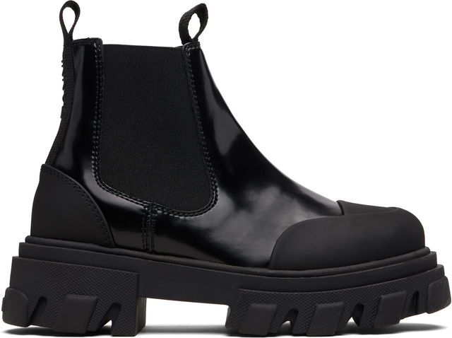 Cleated Low Chelsea Boots