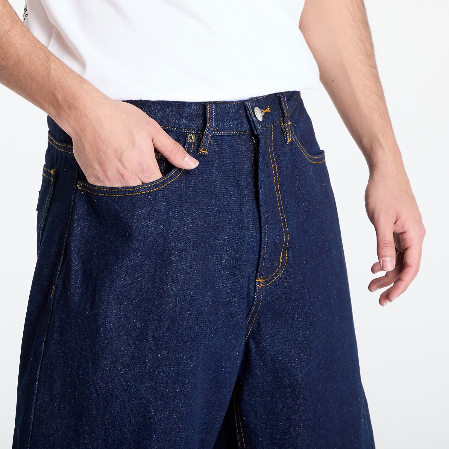 Къси панталони OBEY OBEY Bigwig Baggy Denim Shorts W31 Синьо | 172100090-RID, 1