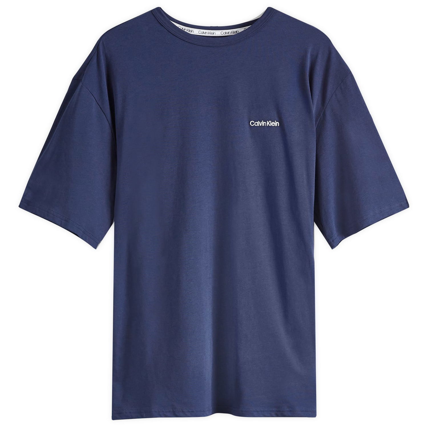 Тениска CALVIN KLEIN Crew Neck Lounge Тъмно синьо | 000NM2298EVN7, 0