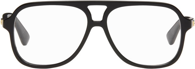 Bottega Veneta Slim Ribbon Aviator Eyeglasses
