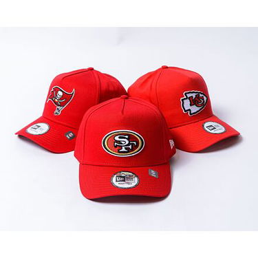 Шапка с козирка New Era 9FORTY A-Frame San Francisco 49ers Adjustable Hat Червено | 60565495, 3