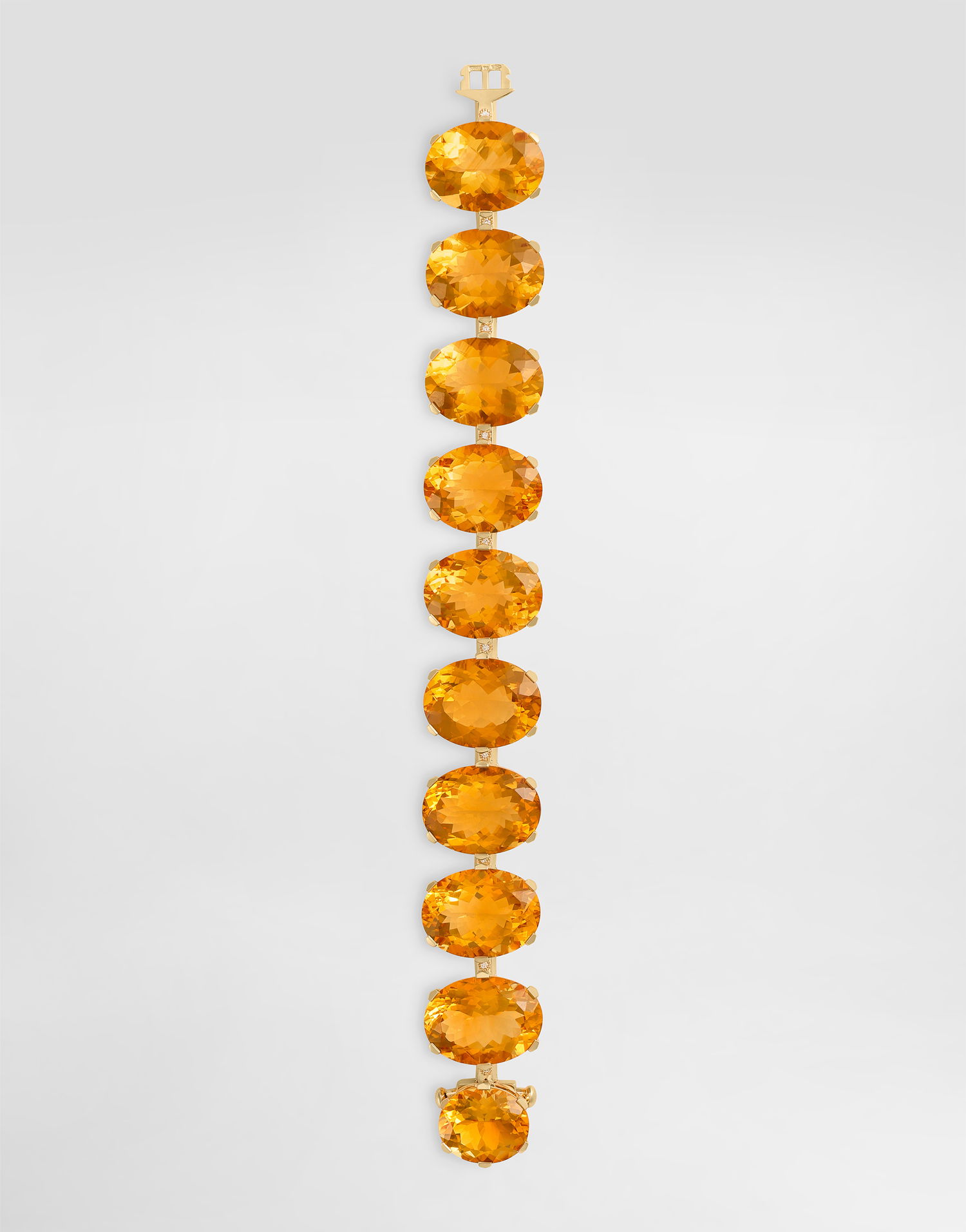 Гривна Dolce & Gabbana Anna 18-carat Gold Citrines and Diamonds Bracelet Оранжево
| WBSB1GWCTR1ZOO00, 1