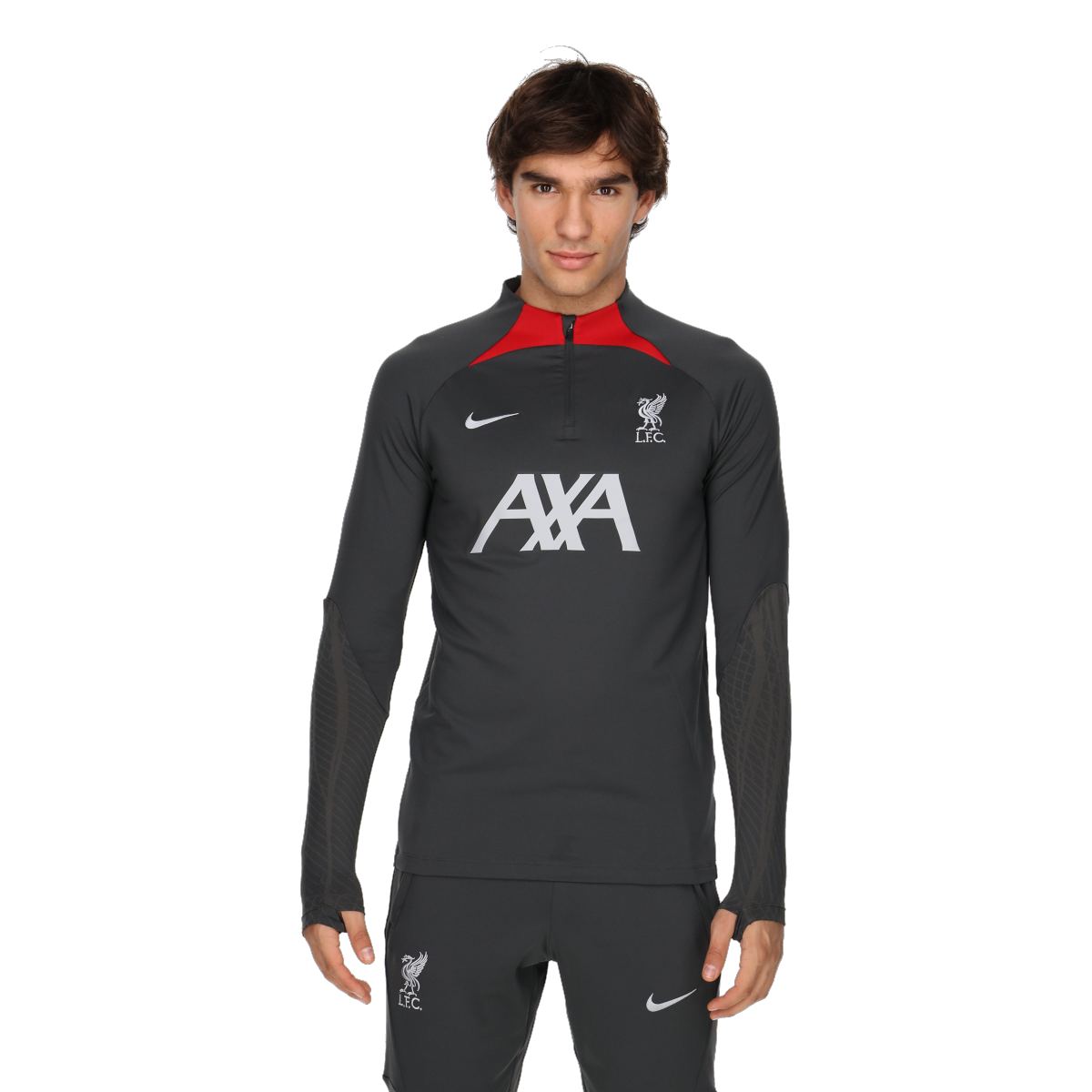 Тениска Nike Liverpool FC Strike Сиво | FD7090-063, 0
