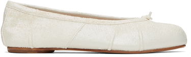 Кецове и обувки Maison Margiela Maison Margiela Tabi Ballerina Flats Бяло | S58WZ0127 P8159, 0
