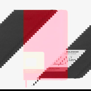 Дневник Moleskine 2025 Daily Hard Cover Planner Червено | 8056999270148, 0
