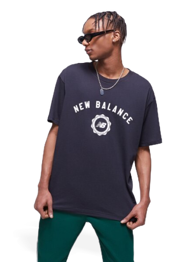 Тениска New Balance Sport Seasonal Graphic Tee Тъмно синьо | MT31904BK