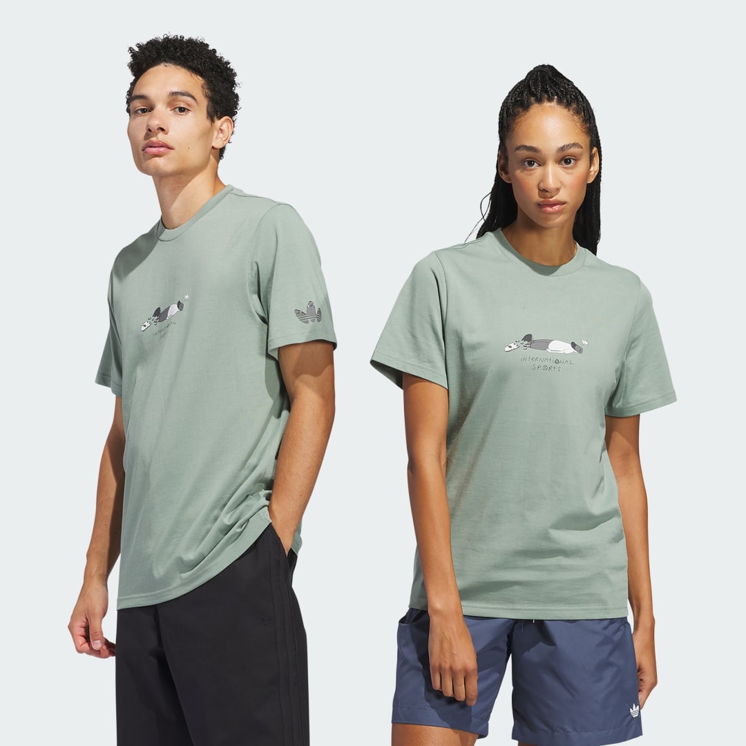 Тениска adidas Performance Henry Jones Defeat T-Shirt Зелено | JD2719, 0