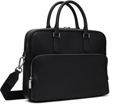 Дамска чанта BOSS BOSS Embossed Logo Briefcase Сиво | 50529293, 4