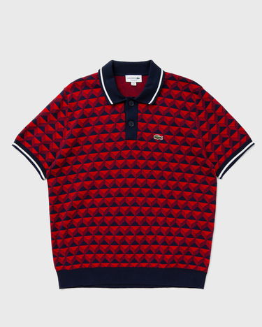 Пуловер Lacoste ROBERT GEORGE MOTIF POLO COLLAR SWEATER Червено | AH7672-IKL, 0