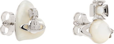 Обеци Vivienne Westwood Silver Thomasina Earrings Металик | 62010343-02P122-IM, 1