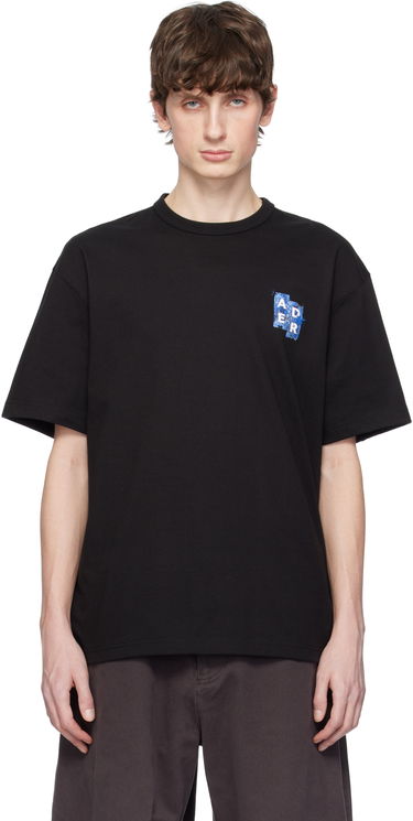 Тениска ADER ERROR ADER error Sig; TRS Tag 06 T-Shirt Черно | BN42FYTS0104BK, 0