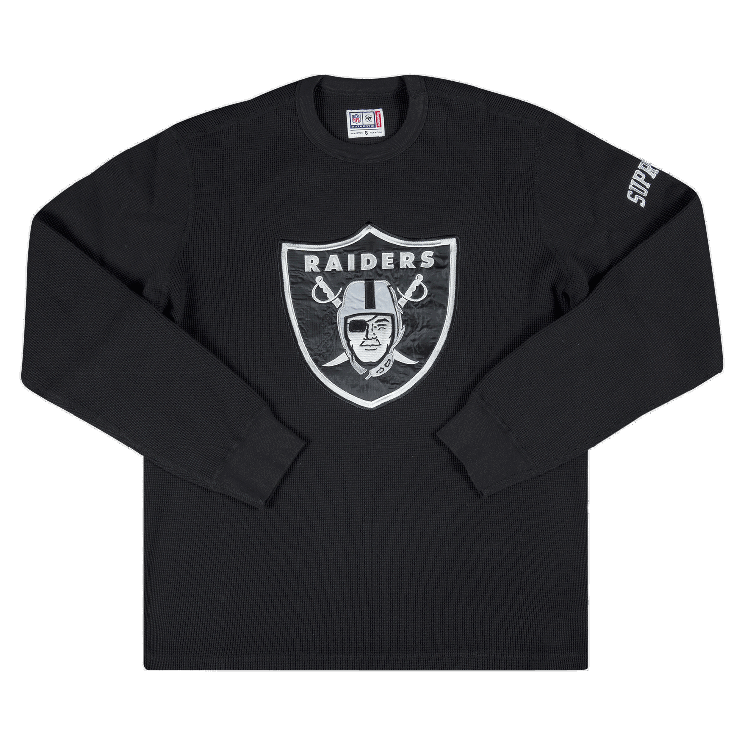 Суитчър Supreme NFL Raiders '47 Thermal Черно | SS19KN60 BLACK, 0