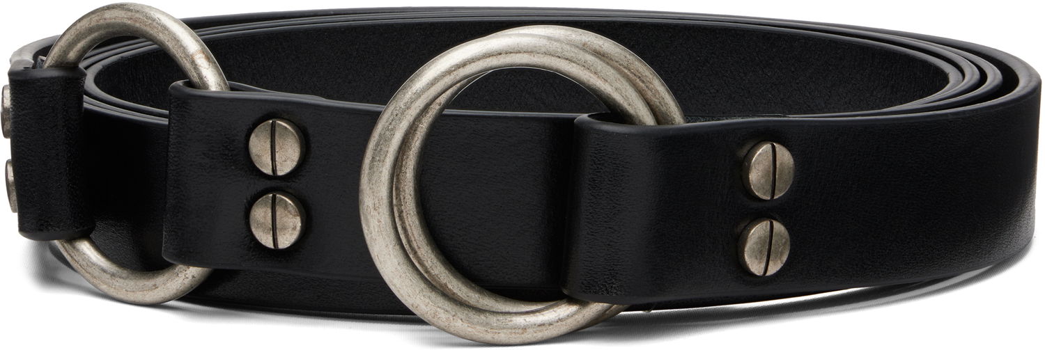 Колани Ann Demeulemeester Ann Demeulemeester Marek Leather Belt Черно | B0012950-LT167-099, 0
