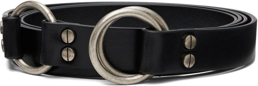 Колани Ann Demeulemeester Ann Demeulemeester Marek Leather Belt Черно | B0012950-LT167-099
