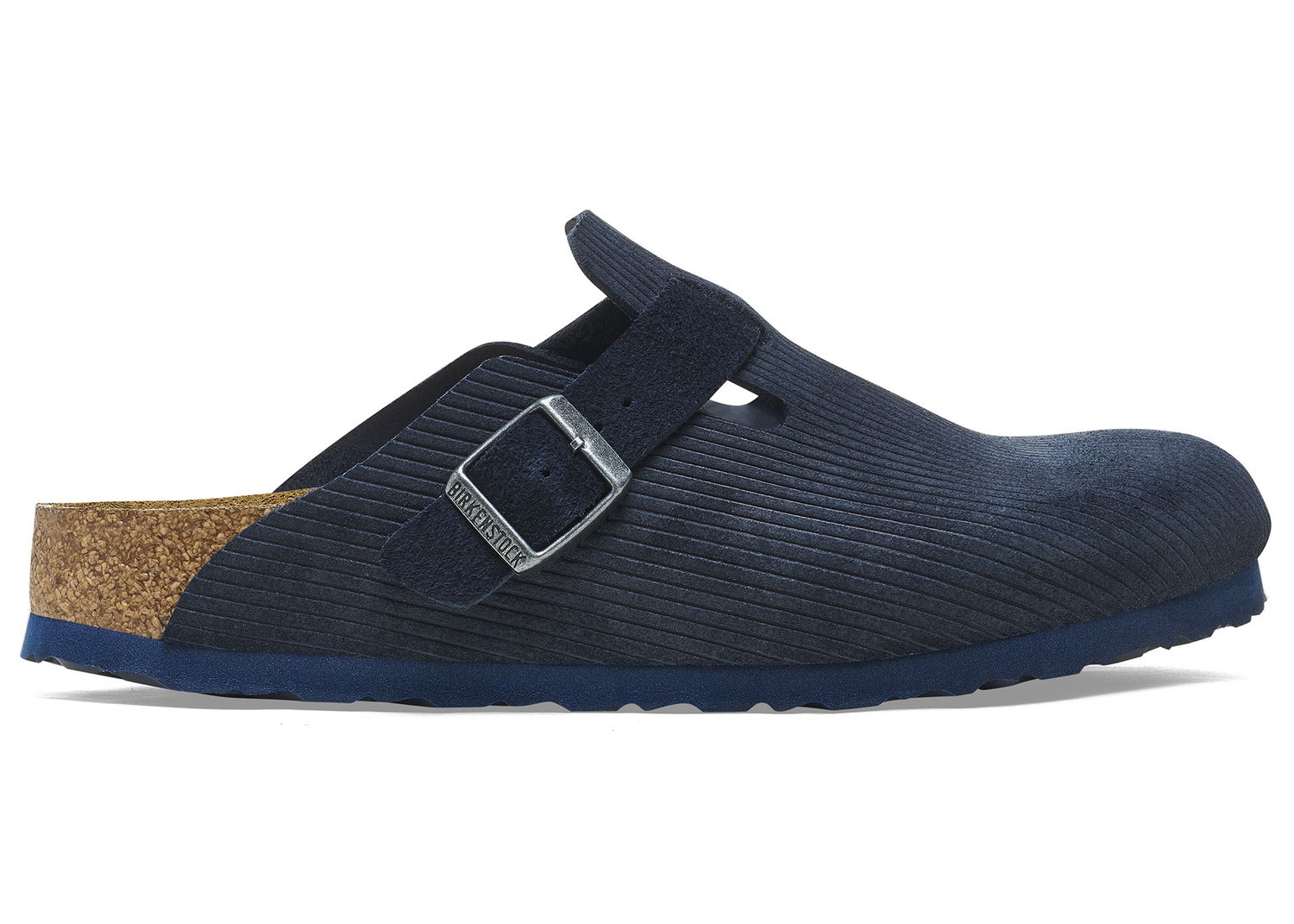 Кецове и обувки Birkenstock Boston Embossed Corduroy Suede Midnight Тъмно синьо | 1026108/1026137, 0