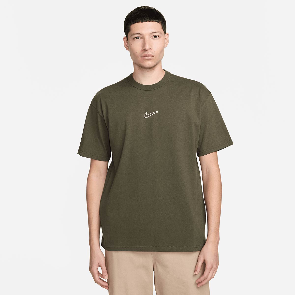 Тениска Nike M NSW PREMIUM ESSNTIAL OPEN T-SHIRT Зелено | FV7726-325, 0