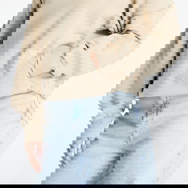 Суитчър Carhartt WIP Hooded Nelson Sweatshirt Garment Dyed Бежово | I029963.2LPGD, 4