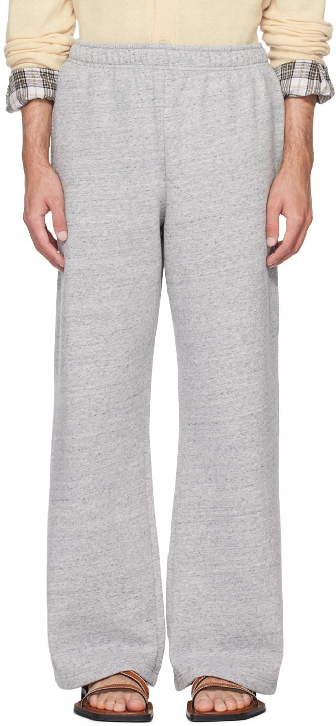 Спортни панталони Acne Studios Patch Sweatpants Сиво | CK0104-