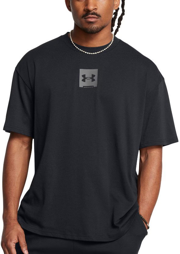 Тениска Under Armour Short Sleeve Box Logo T-Shirt Черно | 1386803-001, 0