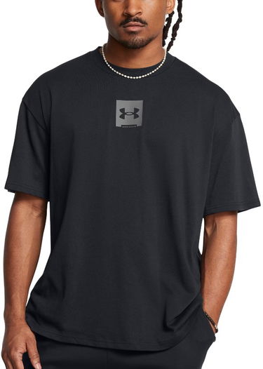 Тениска Under Armour Short Sleeve Box Logo T-Shirt Черно | 1386803-001, 0