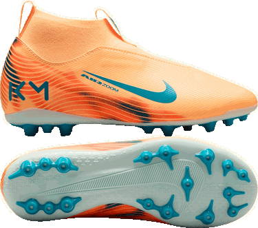 Кецове и обувки Nike Zoom Mercurial Superfly 10 Academy "Kylian Mbappé" AG Kids Оранжево
 | hf3418-801, 3