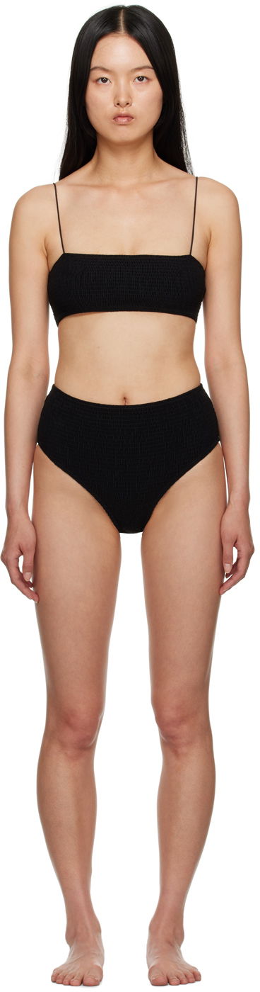 Бански TOTEME TOTEME Smocked Bikini Черно | 212-878-795 / 212-879-795, 0