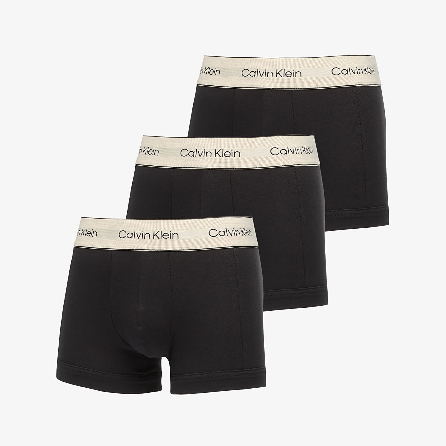 Чорапи CALVIN KLEIN Heritage Cotton Stretch Trunk 3-Pack Черно | LV00NB4446 UB1, 0