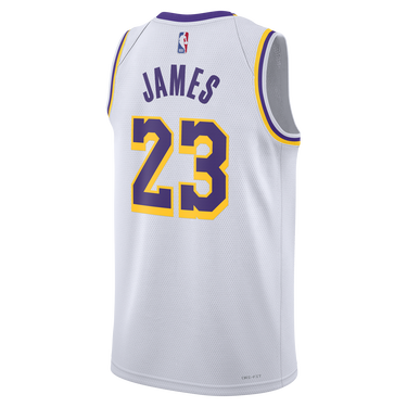 Потник Nike Dri-FIT NBA Swingman Los Angeles Lakers Association Edition 2022/2023 Бяло | DN2081-103, 1