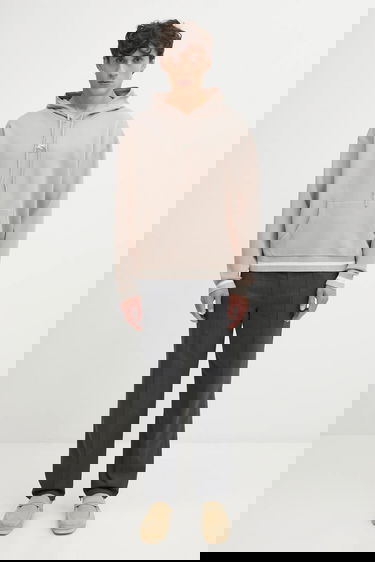 Суитчър Filling Pieces Knit Hoodie with Applique Бежово | 422532500265, 5