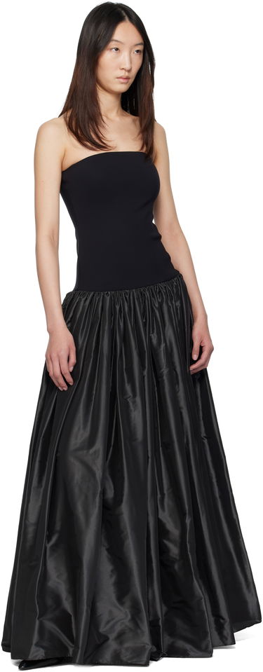 Pокля Coperni Coperni Bustier Princess Maxi Dress Черно | COPR195F3042, 3
