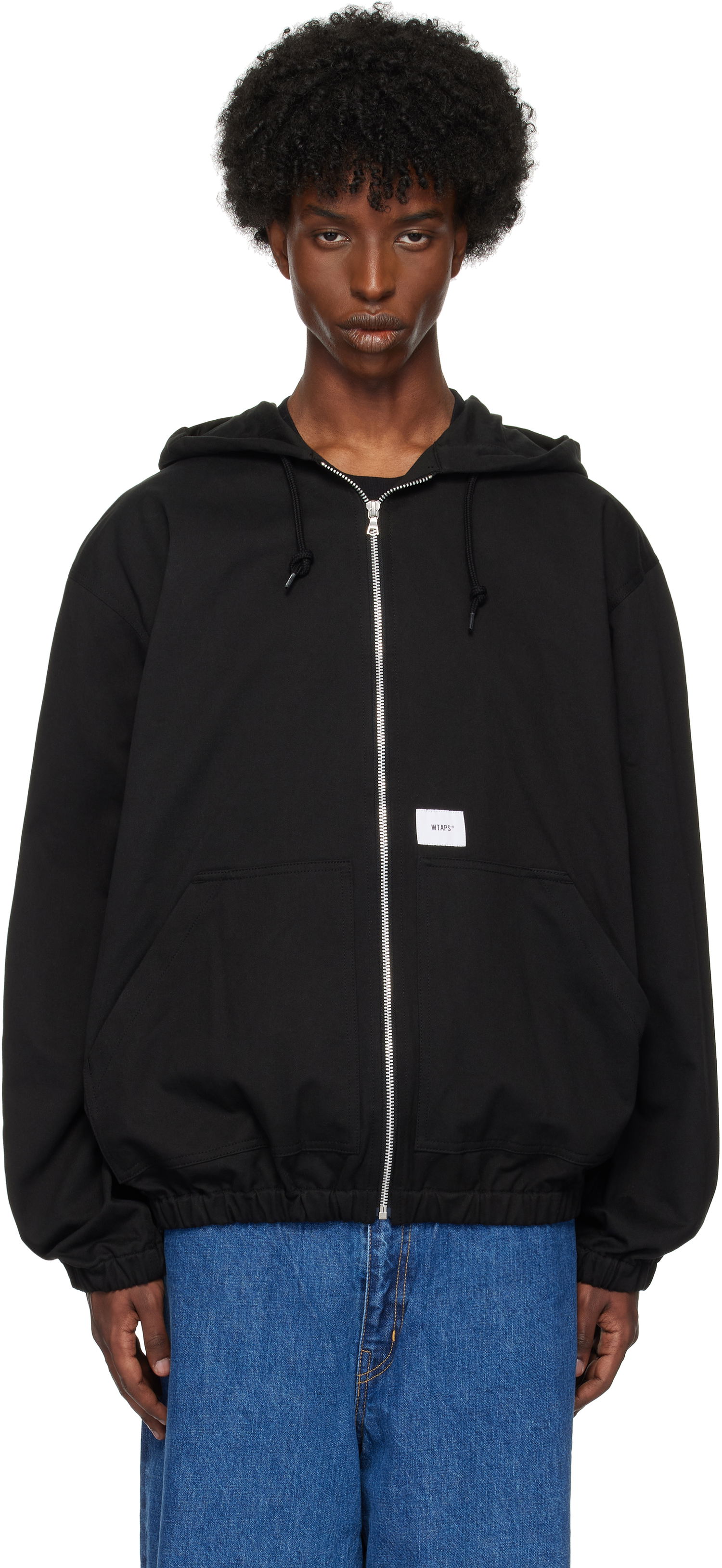 Ветровка WTAPS D00M Jacket Черно | 242WVDT-JKM01, 0