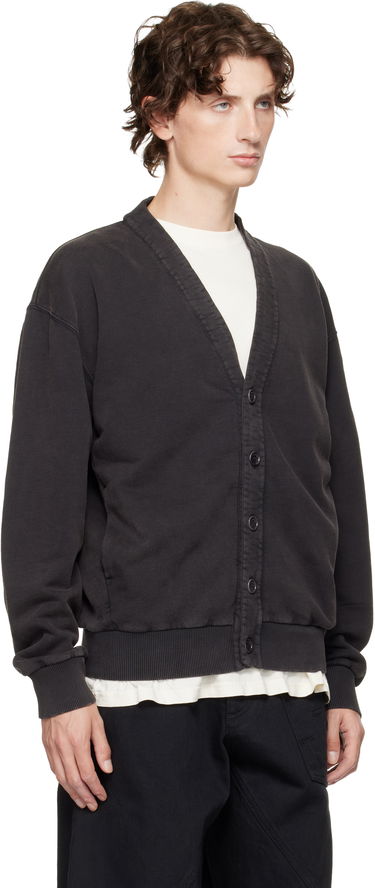 Пуловер JW Anderson JW Anderson Garment-Dyed Cardigan Черно | JW0246-PG1842, 1