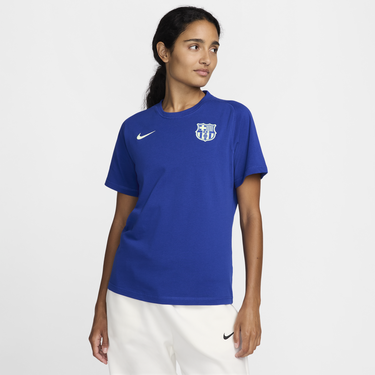 Тениска Nike Football FC Barcelona Тъмно синьо | FN8331-418, 4