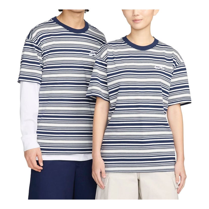 Тениска Nike SB Max90 Skate Striped T-Shirt Синьо | FQ3712-410