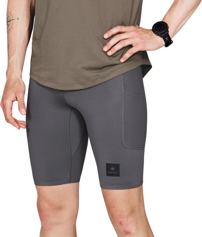 Къси панталони Saysky Saysky Combat+ 9" Tights Сиво | mmrst31c707