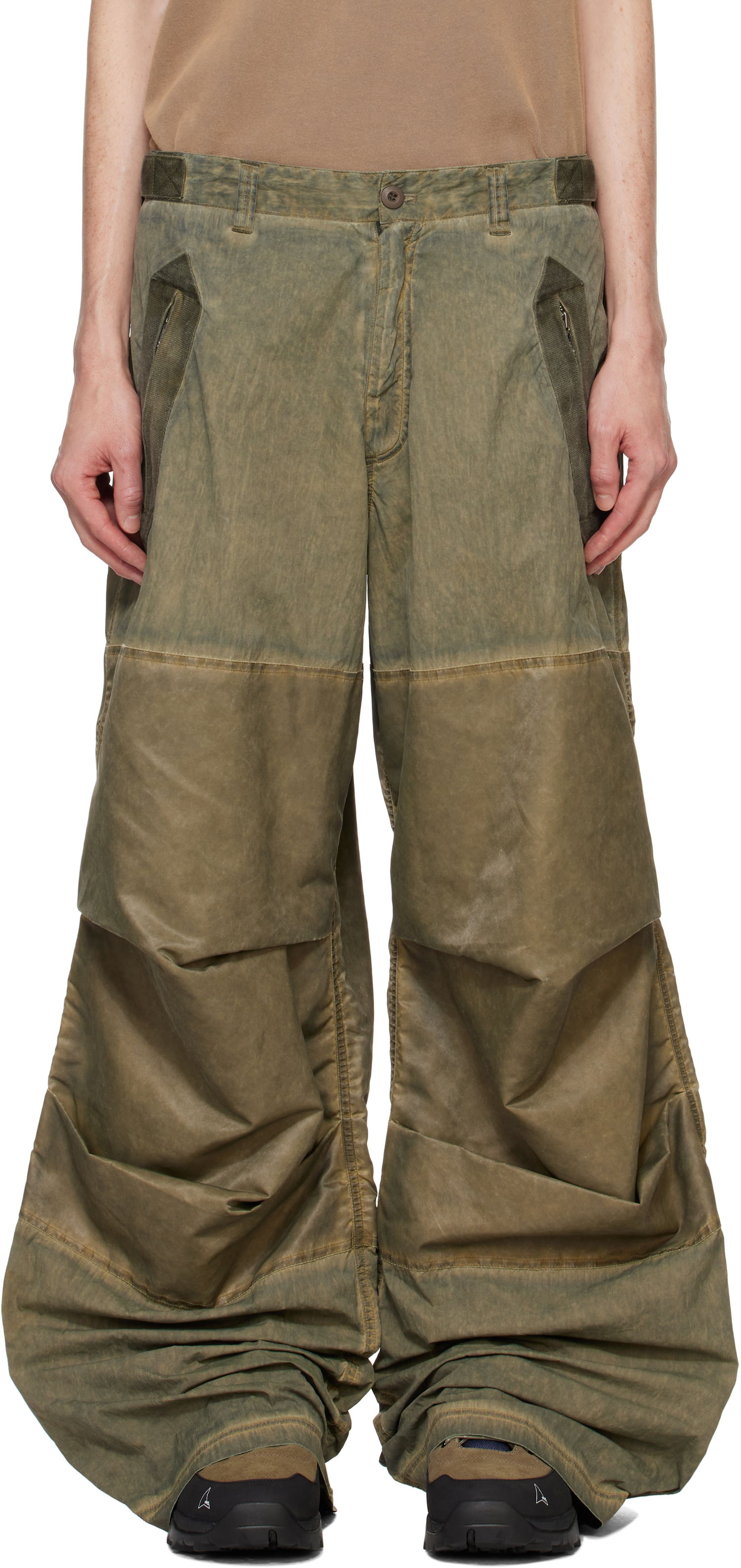 Панталони 032C Utility Trousers Зелено | F24-URW-1003-450, 0