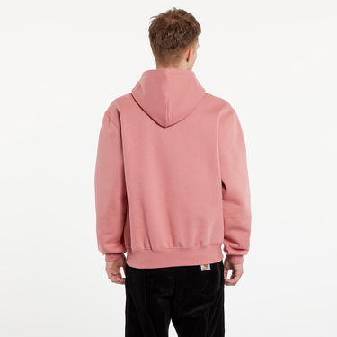 Суитчър Carhartt WIP Hooded Sweat UNISEX Dusty Rose/ Sycamore Tree Розово | I030547.2DGXX, 3