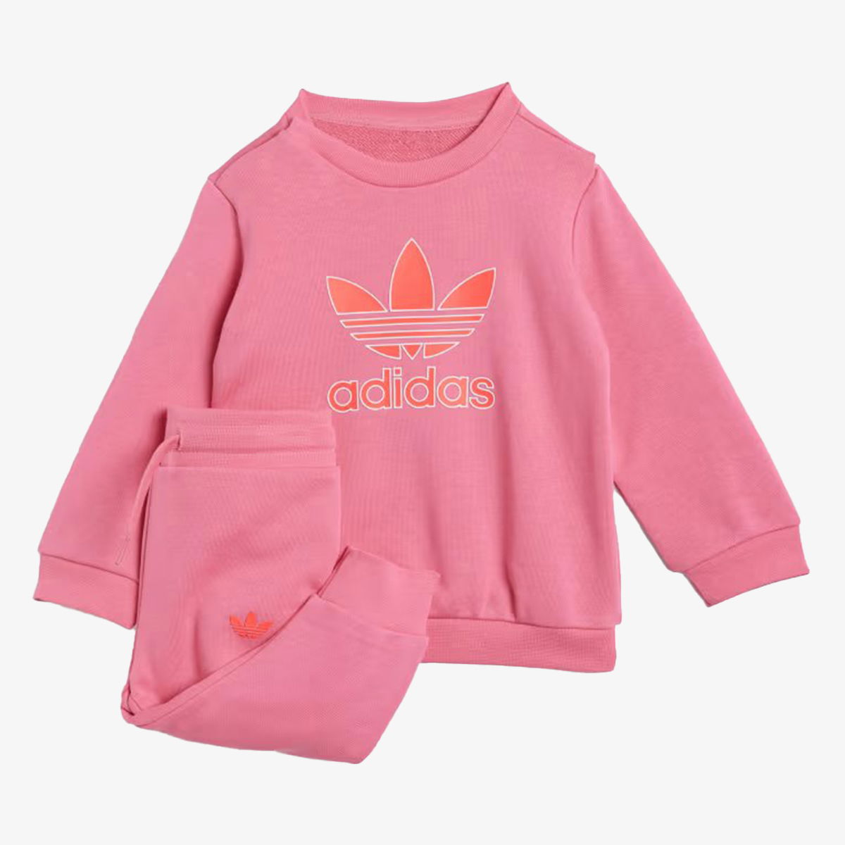 Комплект adidas Originals adidas Crew Sweatshirt and Pants Set Розово | JY0137, 0