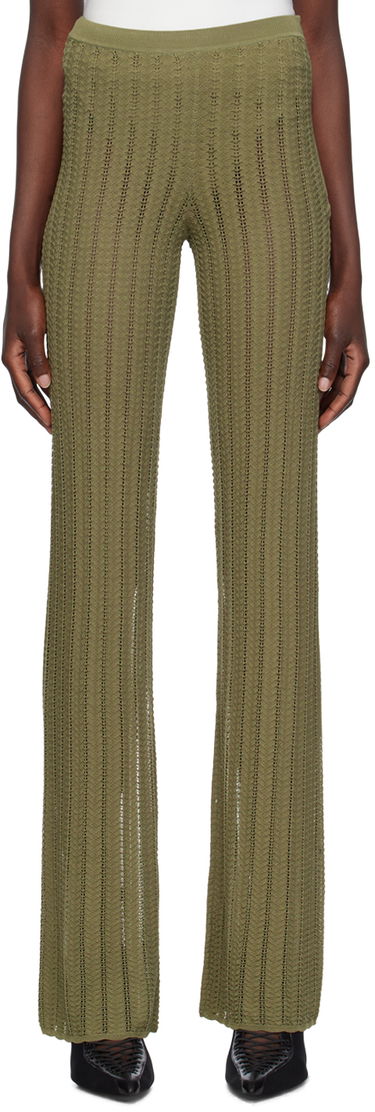 Панталони Dion Lee Dion Lee Knit Trousers Зелено | C7217P23, 0