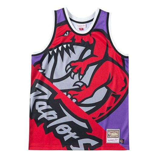 Потник Mitchell & Ness Mitchell & Ness Raptors Big Face 5.0 Basketball Jersey Лилаво | TMTK4350-TRAYYPPPPURP, 0