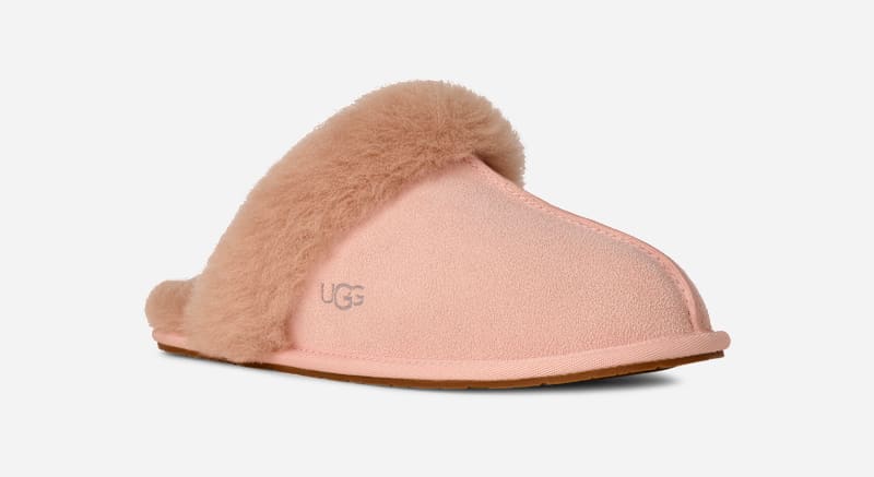 Кецове и обувки UGG Scuffette II Suede Slippers Розово | 1106872-BGB, 1