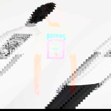 Тениска adidas Originals adidas Originals x Minecraft Graphic T-Shirt Бяло | JZ9919, 2