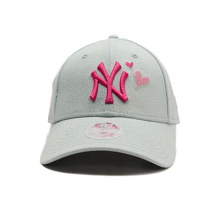 Шапка с козирка New Era 9FORTY MLB Denim Icon NY Yankees Adjustable Hat Сиво | 60595356, 1