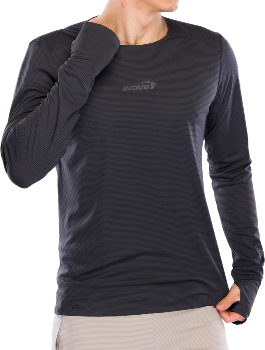 Тениска inov-8 Inov-8 Airlite Pro LS Long Sleeve T-Shirt Сиво | 001447-bk-001, 0