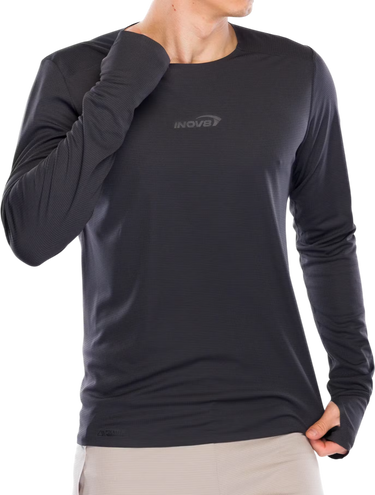 Тениска inov-8 Inov-8 Airlite Pro LS Long Sleeve T-Shirt Сиво | 001447-bk-001, 0