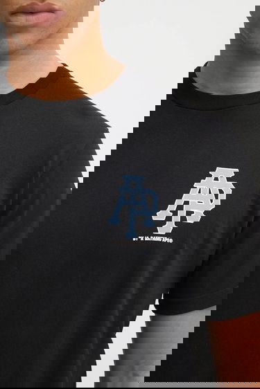 Тениска AAPE by A Bathing Ape AAPE Basic T-Shirt with Print Черно | AAPTEM1732XXP, 3