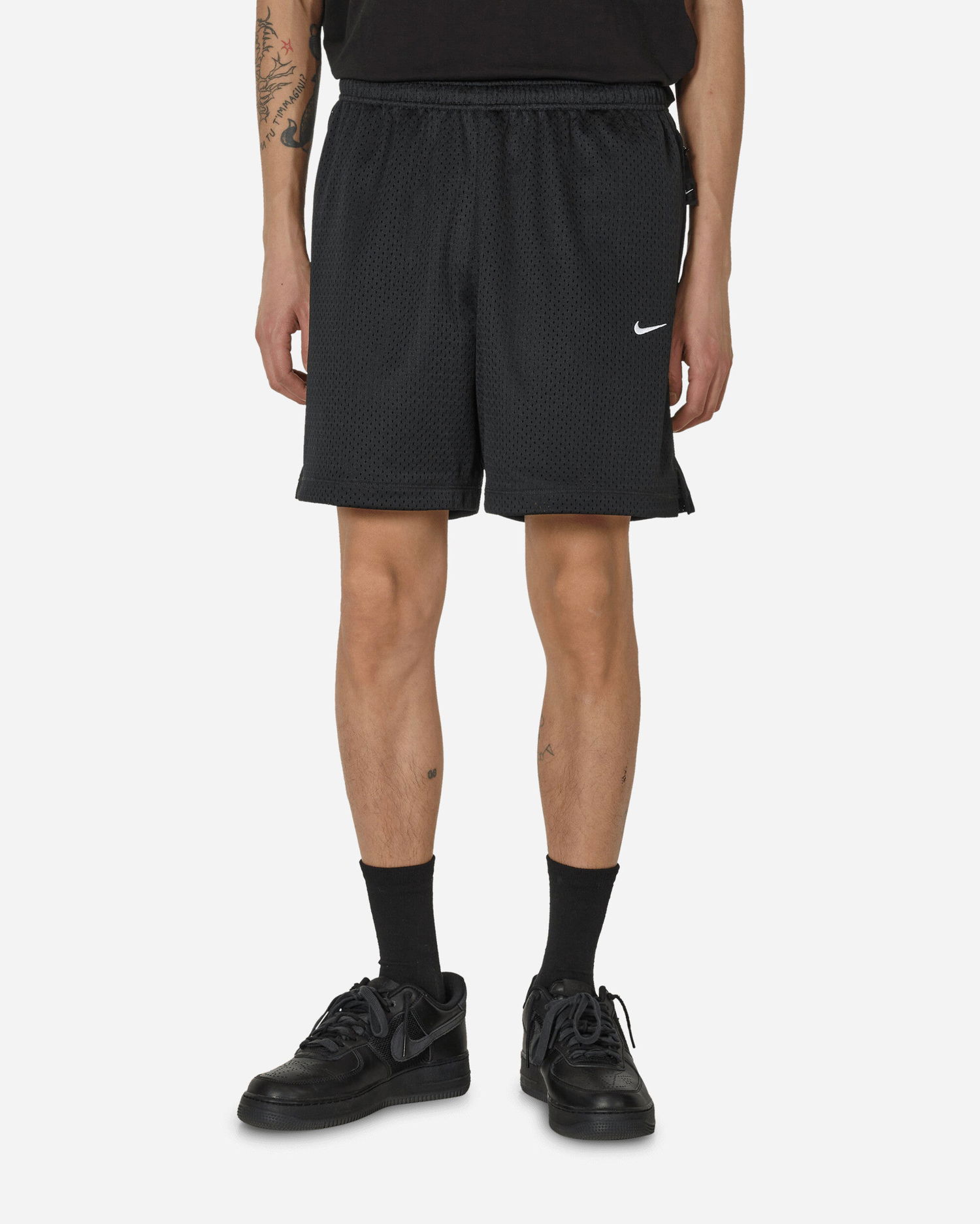 Къси панталони Nike Solo Swoosh Mesh Shorts Black Черно | FN3904-010, 1