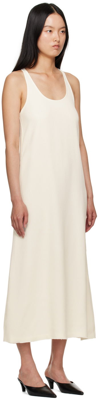 Pокля TOTEME TOTEME Scoop Neck Maxi Dress Черно | 233-6033-280, 4