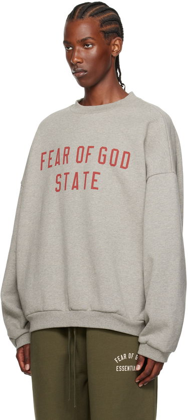 Суитчър Fear of God Crewneck Sweatshirt Сиво | 192BT246261F, 3