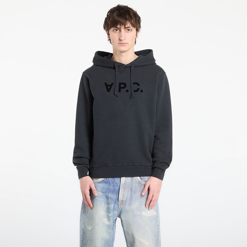 Суитчър A.P.C. Standard Hoodie With Large VPC Черно | COHMC-M27908 TZE